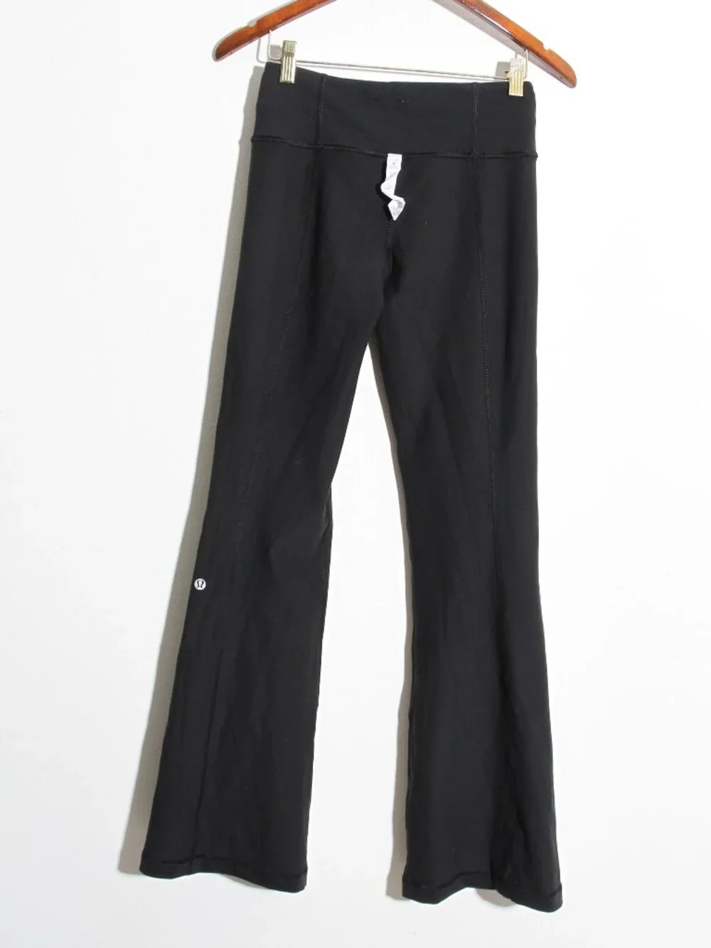 Lululemon Groove Pant (Regular) Black / Angel Wing / Cornflower Flare Leggings 4
